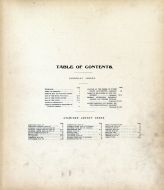 Table of Contents, Atchison County 1903